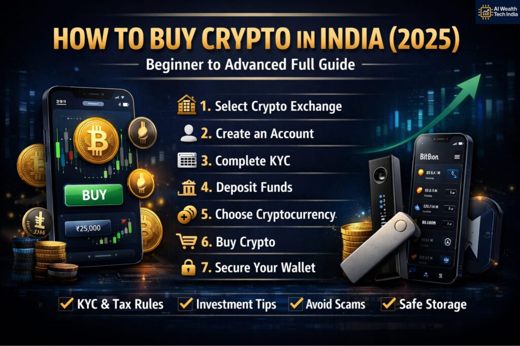 How to Buy Crypto in India 2025 Step by Step Guide
